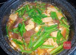 豆腐猪血烧韭菜的做法图解10