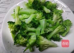葱油木耳西兰花的做法图解1