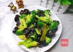 葱油木耳西兰花的做法图解8