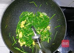 蒜苗炒鸡蛋的做法图解16