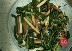 大蒜干丝炒肉丝的做法图解6