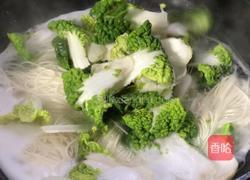 青菜肉丝汤面的做法图解5