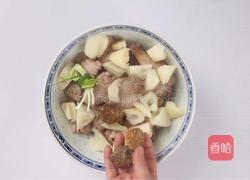 莲藕炖鸭的做法图解5