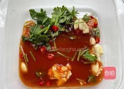 酸辣柠檬虾的做法图解7