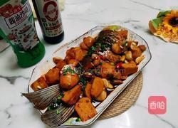 草鱼烧芋头的做法图解9