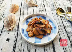  Thirteen-flavored king oyster mushroom recipe illustration 5