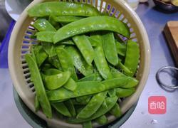 清炒荷兰豆的做法图解3