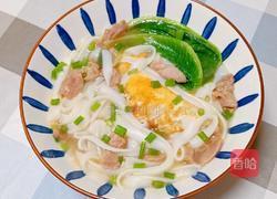 鸡蛋瘦肉汤河粉的做法图解10