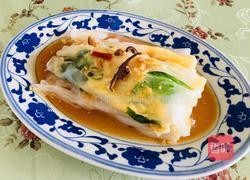 鸡蛋瘦肉肠粉的做法图解7