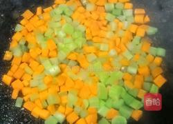 莴笋胡萝卜炒肉沫的做法图解5