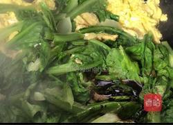 青菜蛋炒年糕的做法图解6