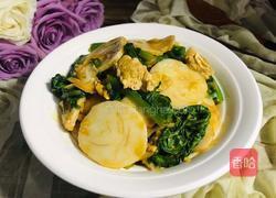 青菜蛋炒年糕的做法图解9