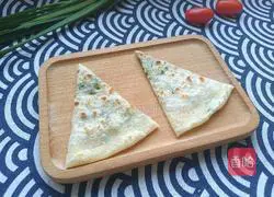 Illustration of how to make chive pancakes 1