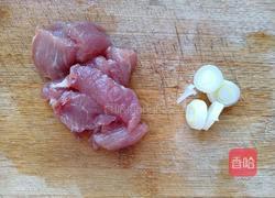 家常蘑菇炒肉的做法图解4