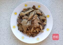 家常蘑菇炒肉的做法图解9