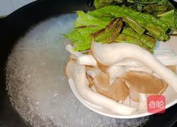 牛肉丸平菇米粉的做法图解5