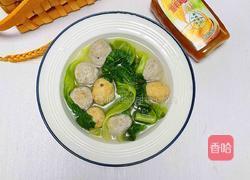 海鲜丸子汤的做法图解10