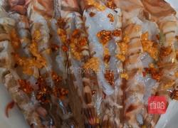 粉丝蒸大虾的做法图解4