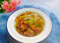 腩肉炒莴笋