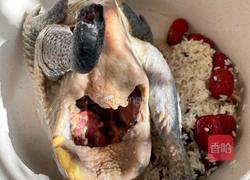 红枣桂圆糯米鸡的做法图解3