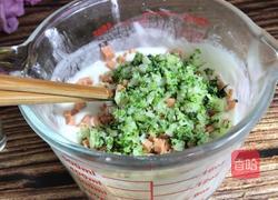 西兰花小饼的做法图解5