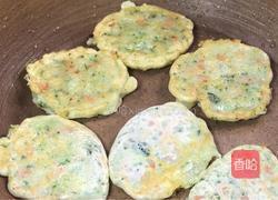 西兰花小饼的做法图解7