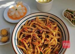 炒面鱼的做法图解9