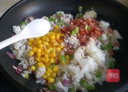 培根玉米炒饭的做法图解8