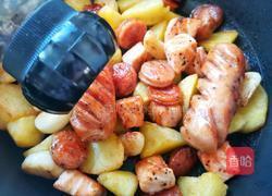 三文鱼香肠烤土豆的做法图解10