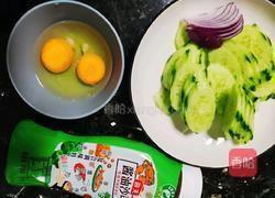 黄瓜炒鸡蛋的做法图解2