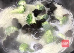 木耳汤面的做法图解5