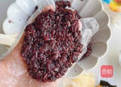 爆浆紫菜饭团的做法图解3