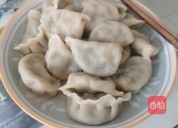 韭菜肉虾仁水饺的做法图解8