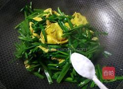 韭菜炒鸡蛋的做法图解8