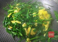 韭菜炒鸡蛋的做法图解9