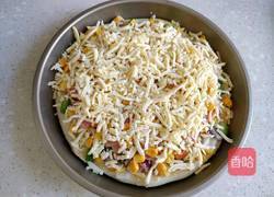 杂蔬火腿披萨的做法图解8