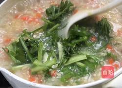 苦菊小米粥的做法图解7