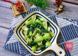 蒜蓉蚝油青菜的做法图解7