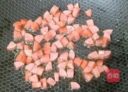 香肠时蔬焗饭的做法图解3