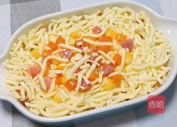 香肠时蔬焗饭的做法图解10