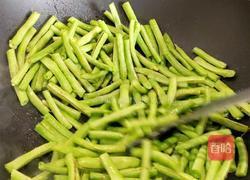 肉沫炒豇豆的做法图解4