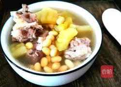 黄豆苦瓜排骨汤的做法图解6