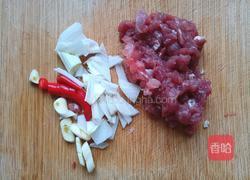肉沫豆角拌饭的做法图解4