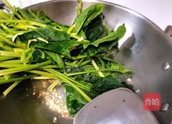 清炒菠菜的做法图解4