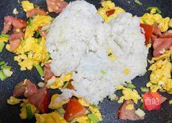 番茄鸡蛋炒饭的做法图解9