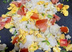 番茄鸡蛋炒饭的做法图解10
