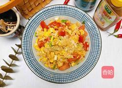 番茄鸡蛋炒饭的做法图解14