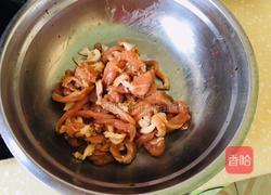 蒜苔过油肉的做法图解3