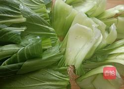 香菇炒上海青的做法图解1