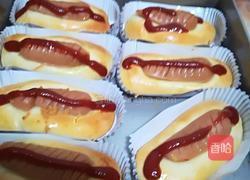 香肠肉松面包的做法图解8